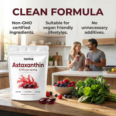 Rovina Astaxanthin on-the-go packaging for daily use.