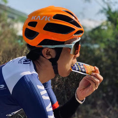Royal-D Energy Gels on-the-go pack clipped to gear for convenient fueling