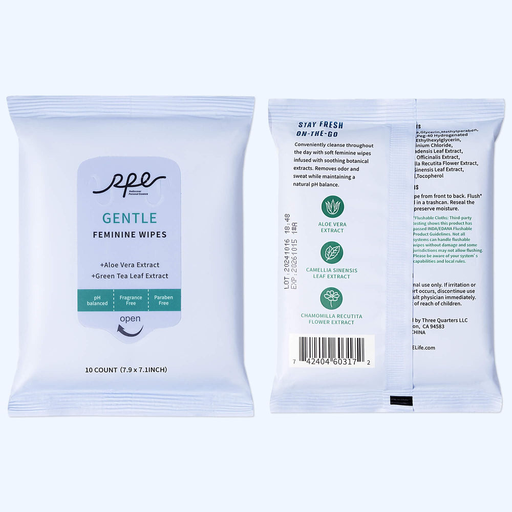 RPE Life 20-pack display reinforces daily personal hygiene routine.