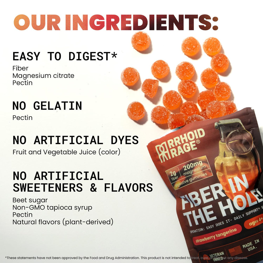 Rrhoid Rage 60-count pack emphasizes value and easy replenishment