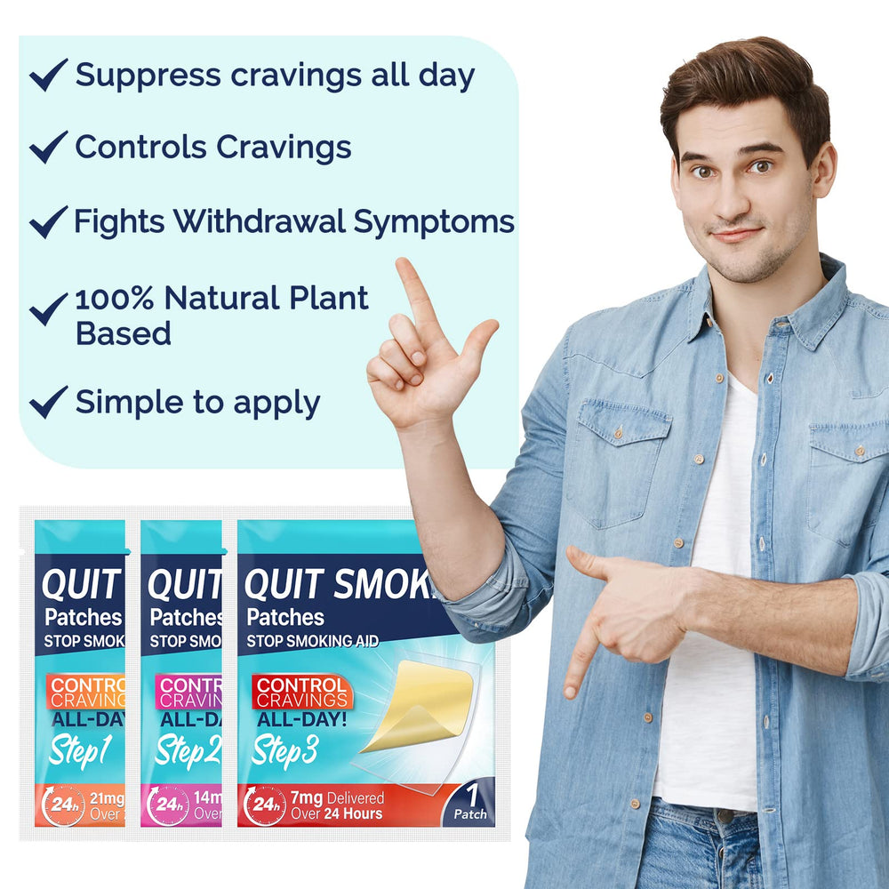 RSGRT Quit Smoking Patches Step-3 7mg final-phase image supports ongoing use.