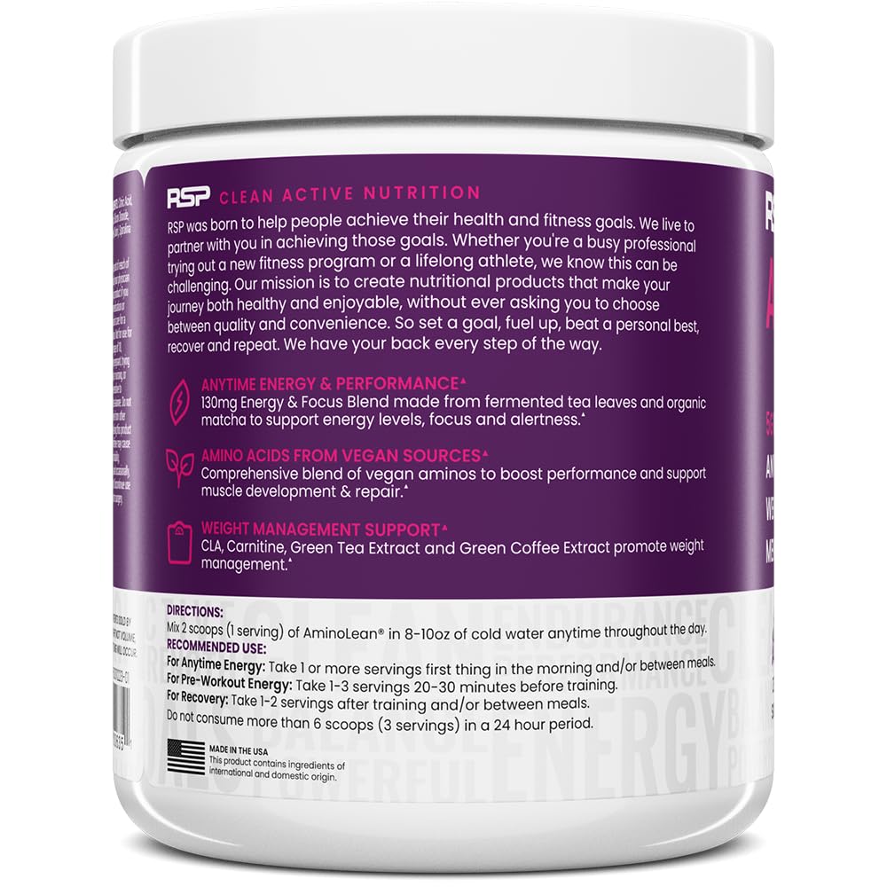 Afternoon day-use scene with AminoLean for a midday pick-me-up