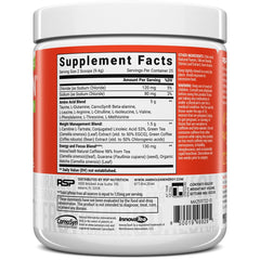 AminoLean vegan BCAAs graphic on packaging communicates complete amino support