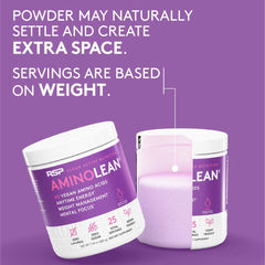 RSP Nutrition AminoLean preworkout scene conveys ready-to-train mindset.