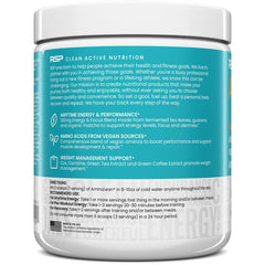 RSP AminoLean morning substitute for coffee with tropical flavor