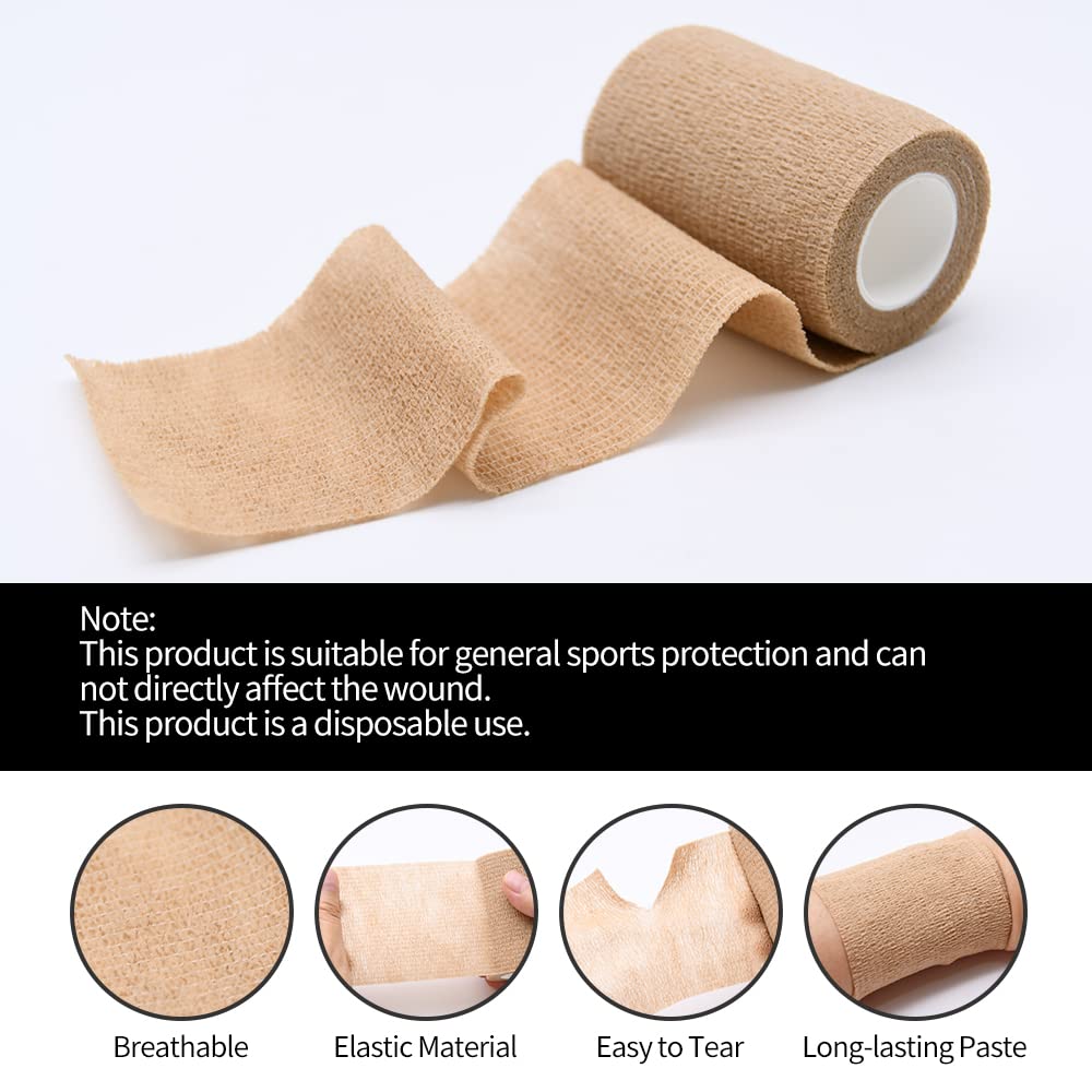 Close-up of RUBY.Q non-woven fabric bandage wrap texture