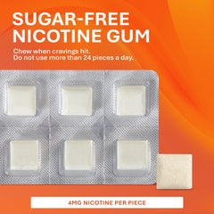Rugby Polacrilex 4mg mint gum 100-count box offers long-term supply.