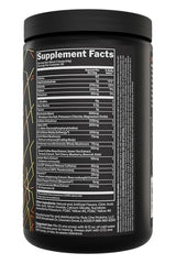 Rule 1 PreLIFT scoop and canister prepared for pre-workout dosing