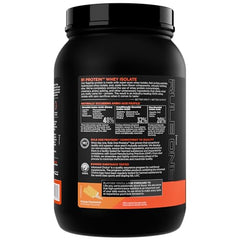Rule 1 R1 Protein Whey Isolate measuring scoop demonstrates precise serving after workouts.