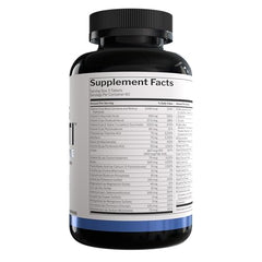 Rule1 Men's Multi serving pack indicating convenient three-tablet daily dose