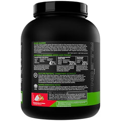 Rule1 Mass Gainer nutrition panel shows macros for calorie-dense planning.