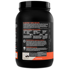 Rule 1 R1 Whey Isolate shake glass shows smooth mixability for post-workout recovery