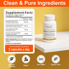RUNICA pueraria Kudzu extract capsules for hormonal support.