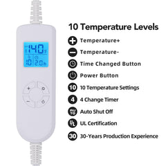 Ruqiji fast-heating technology delivers quick warmth in seconds.