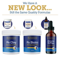 Rx Vitamins LiquiCarn amber bottle signals premium packaging.
