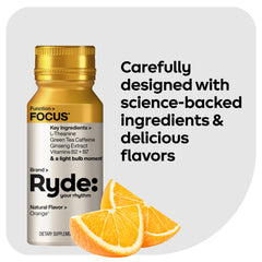 RYDE Focus Shot 24-pack ready for daily focus routines.
