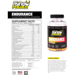 Ryno Power Endurance Capsules in hand, ready to support longer training sessions.