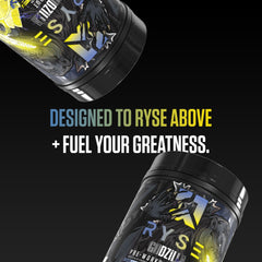 RYSE Godzilla Electric Lemonade nutrition facts highlights salt and mineral blend.