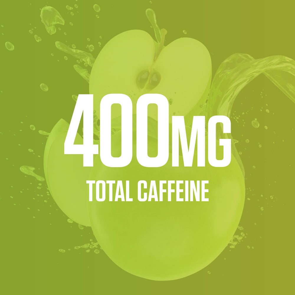 RYSE Godzilla Green Apple label highlights citrulline and beta-alanine benefits.