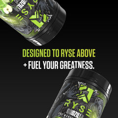 RYSE Godzilla pre-workout for serious lifters seeking intensity.