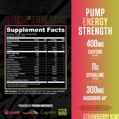 RYSE Godzilla X Noel Deyzel scoop highlights caffeine content for workouts