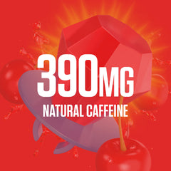 Label close-up confirms transparent ingredients and purity in Ring Pop Cherry formula.