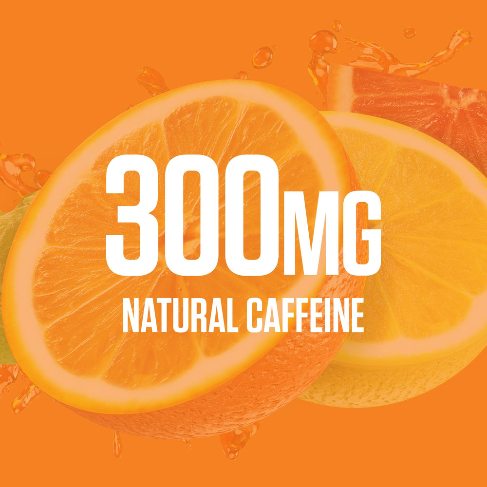 RYSE Loaded Pre Workout SunnyD Tangy Original nutrition label shows caffeine and amino acid blend