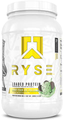 RYSE Loaded Protein Mint Chip Ice Cream bottle for on-the-go fueling.