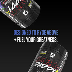 Ingredient profile graphic highlighting L-Citrulline and Beta-Alanine in Pump Daddy V2