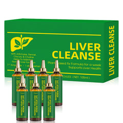 Ryurop Liver Detox Ampoules pack on white background, convenient 21-day cleanse.
