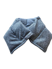 SacksyThyme heating pad microwaved in 90 seconds for fast warmth.