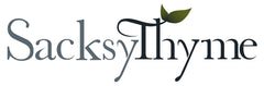 SacksyThyme USA-made neck wrap with domestically grown flaxseed.