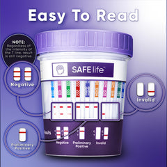 SAFE LIFE 25-pack compact packaging for convenient storage.