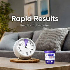 SAFE LIFE 25-pack quick visual results for multiple substances.