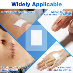 SafeFight non-adherent pad allows easy removal with minimal tug.