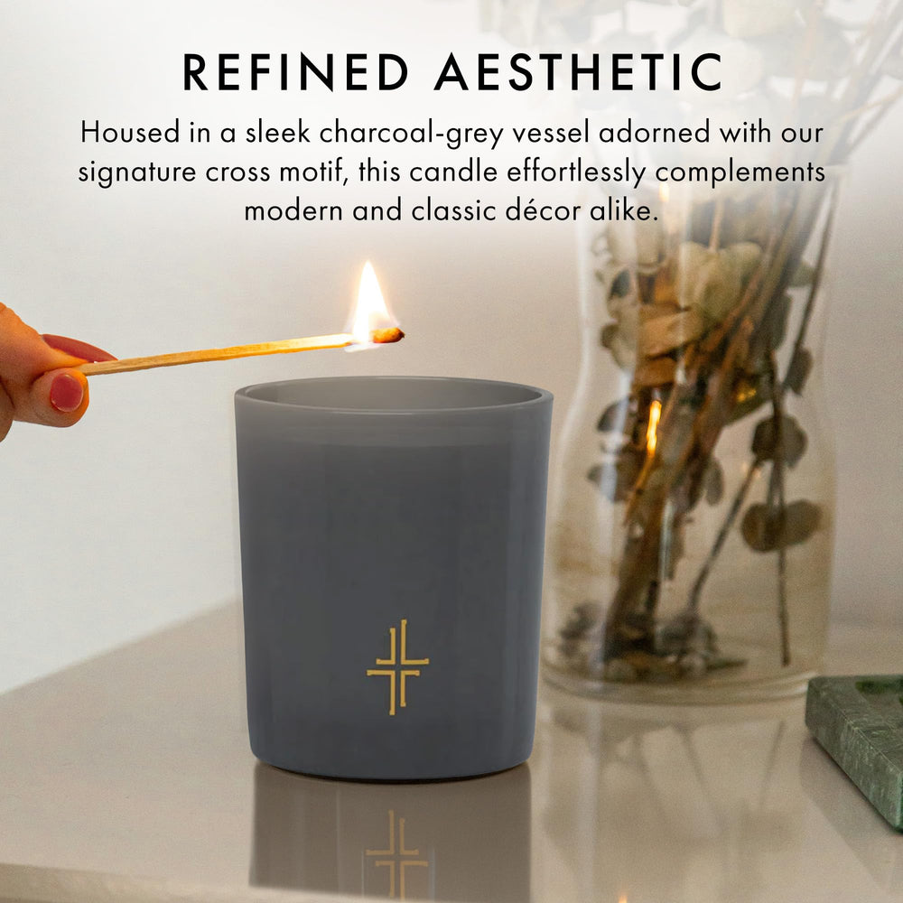 SAINT X Ali Landry Sacrament candle 80-hour burn for extended ritual moments.