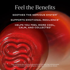 SAKARA Serene State gummies dispensed from a bottle illustrate easy daily use.