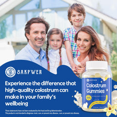 Sakpwer ingredients panel highlighting probiotics and prebiotics