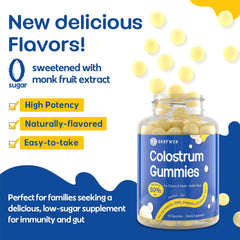 Sakpwer packaging on shelf indicating family friendly sugar free option