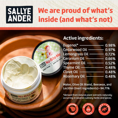 Made in the USA, handmade with locally sourced ingredients.