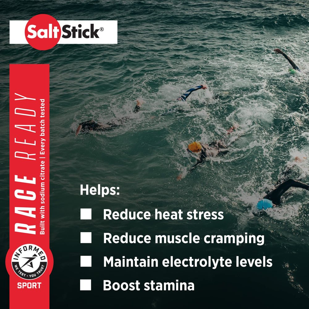 SaltStick Race Ready Caps Plus designed for elite performance.