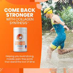 SaltWrap Collagen Synthesis Fortigel Tendoforte visual emphasis for tissue support.