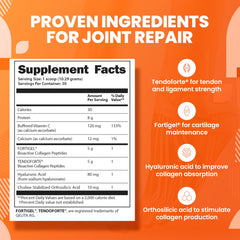 SaltWrap Collagen Synthesis unflavored powder in a jar ready to blend.