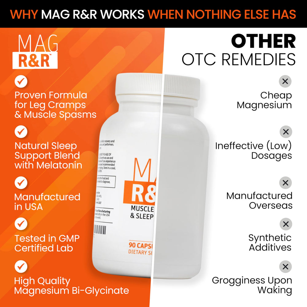 SaltWrap Mag R&R capsule held in hand illustrating portable nightly relief.