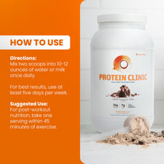 SaltWrap Protein Clinic shaker glass ready conveys convenient post-workout nourishment