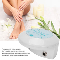 Saluaqui Ionic Foot Bath Machine digital display highlights clear settings for control.