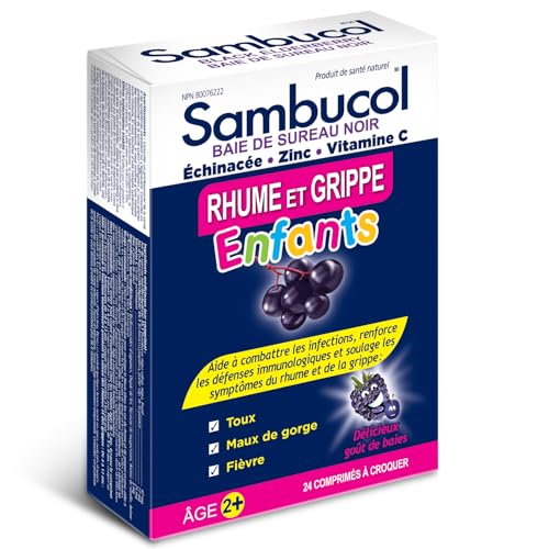Dosing scene with Sambucol chews ready for daily immunity routine
