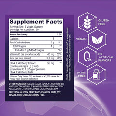 Sambucol Elderberry Gummies berry flavor invites daily use for families
