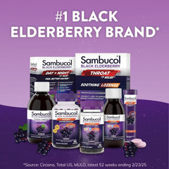 European elderberry source imagery signals premium quality and antioxidants