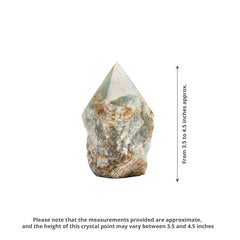 SAMSARI Blue Onyx crystal points closeup highlighting polished blue sheen